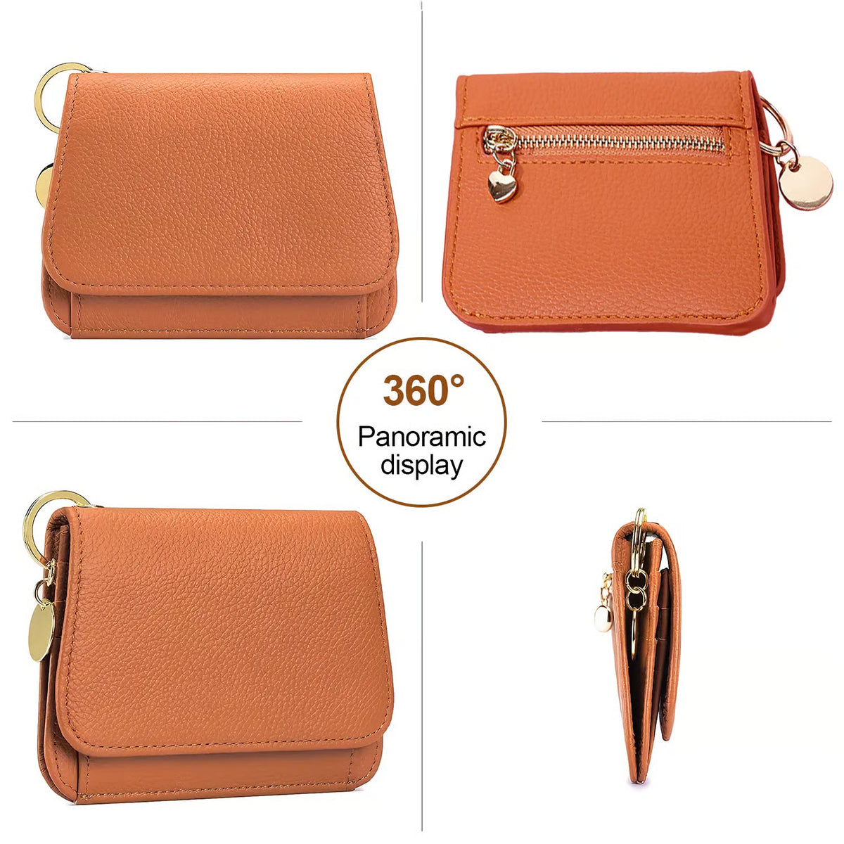 Women’s Elegant Minimalist Short Slim Wallet