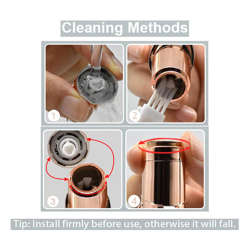 2-in-1 Facial Hair Remover