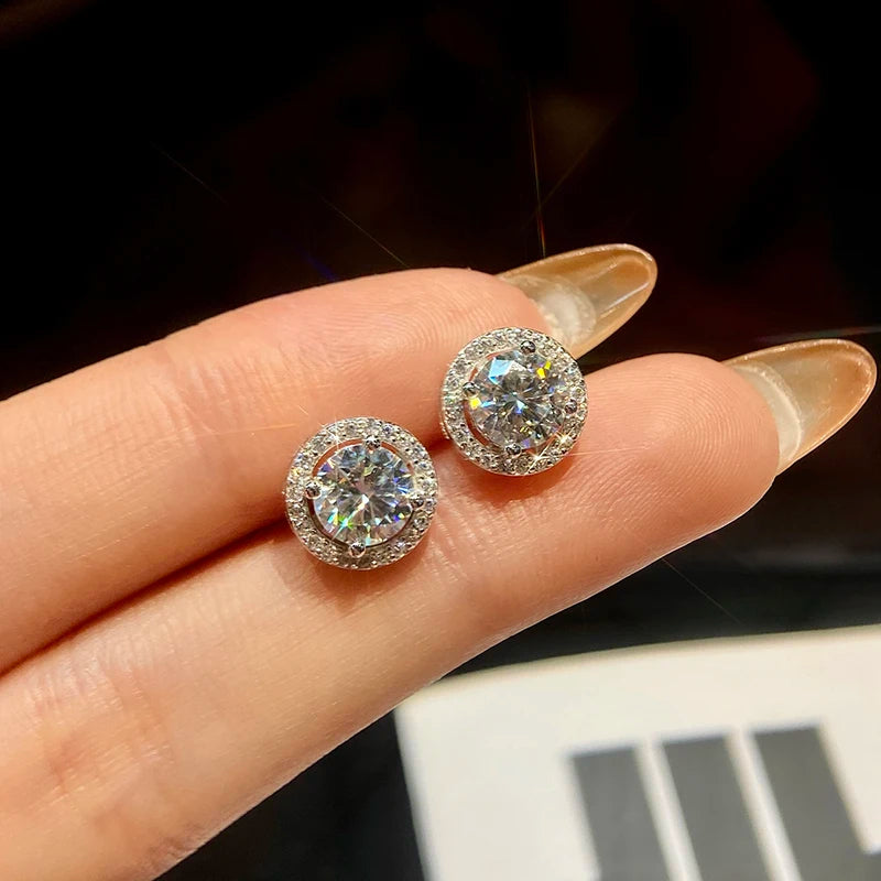 Halo Stud Earrings 4- Pack