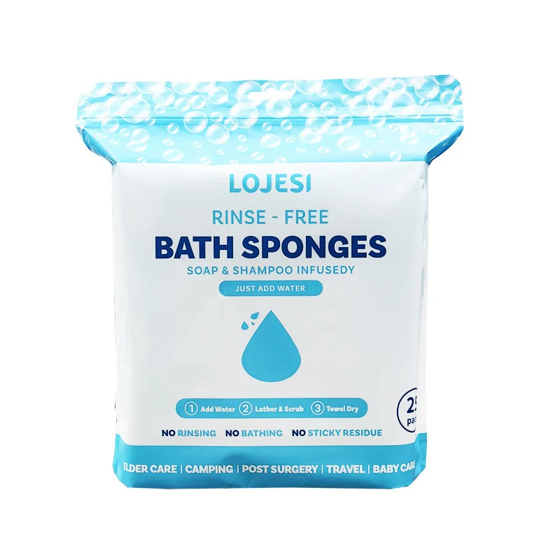 Rinse Free Bathing Wipes - Hypoallergenic & pH Balanced