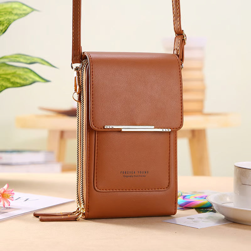 Touchscreen Phone Crossbody Bag