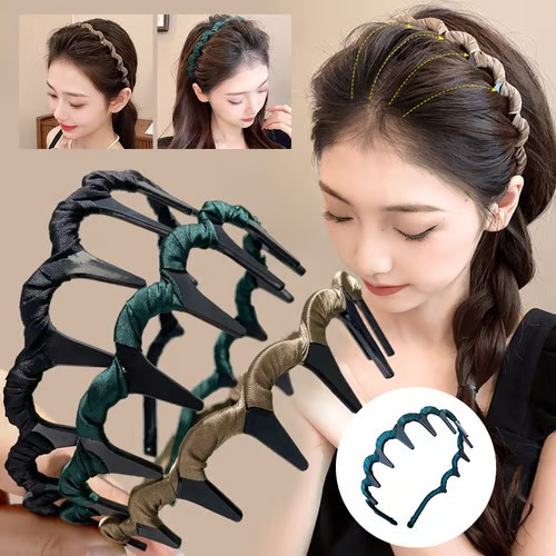 Vintage High Skull Pearl Headband