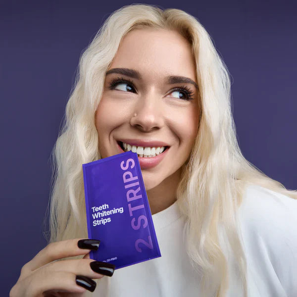 Purple Teeth Whitening Strips - 14 strips