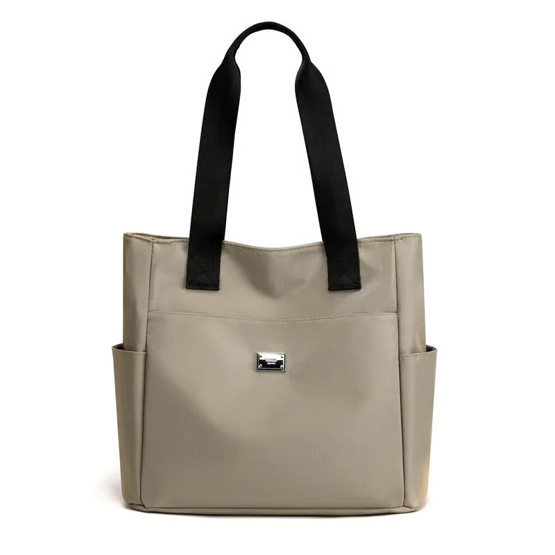 Multi Pocket Nylon Shoulder Bag