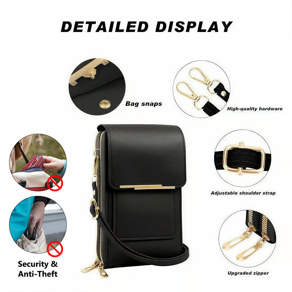 Touchscreen Phone Crossbody Bag