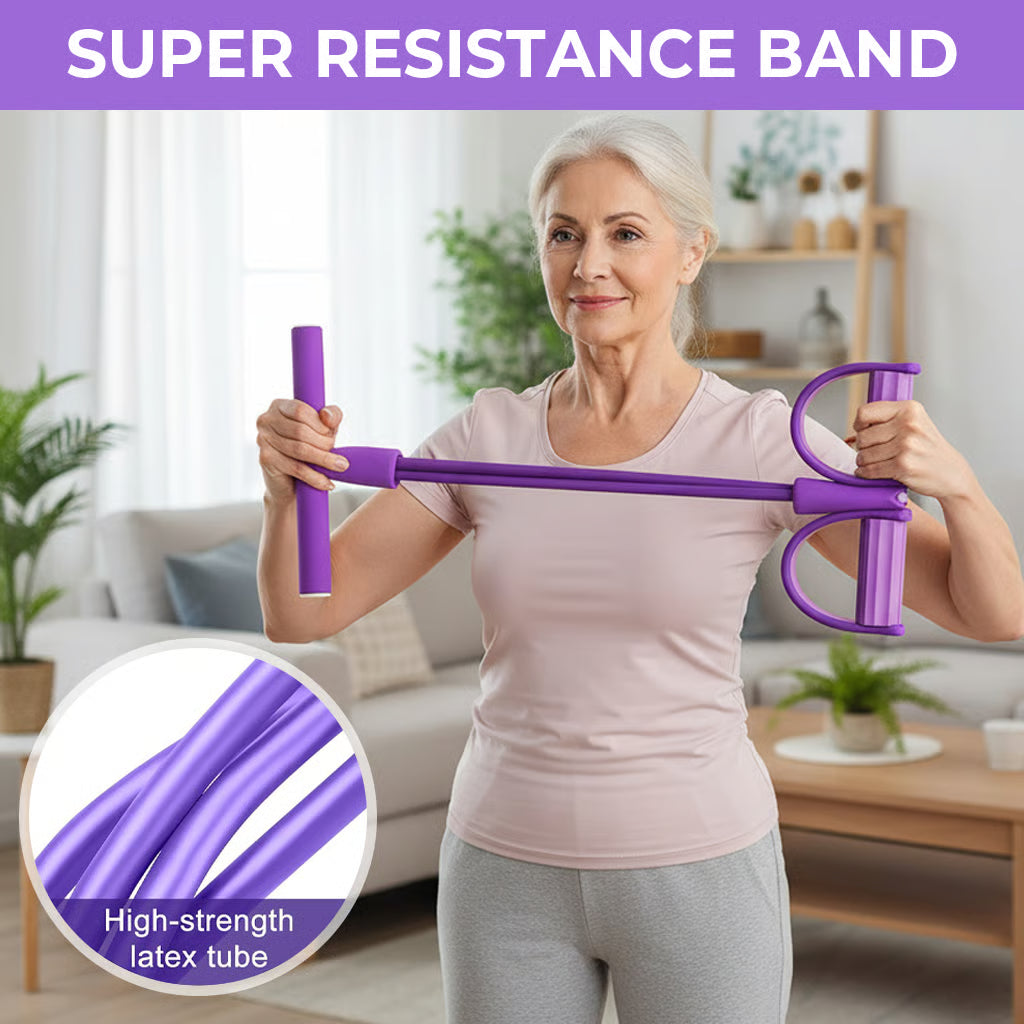 Multifunction Pedal Resistance Band Trainer