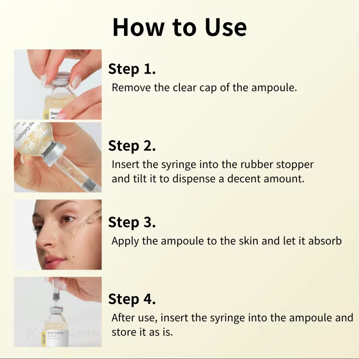 Peptide Deep Collagen Lifting Ampoule