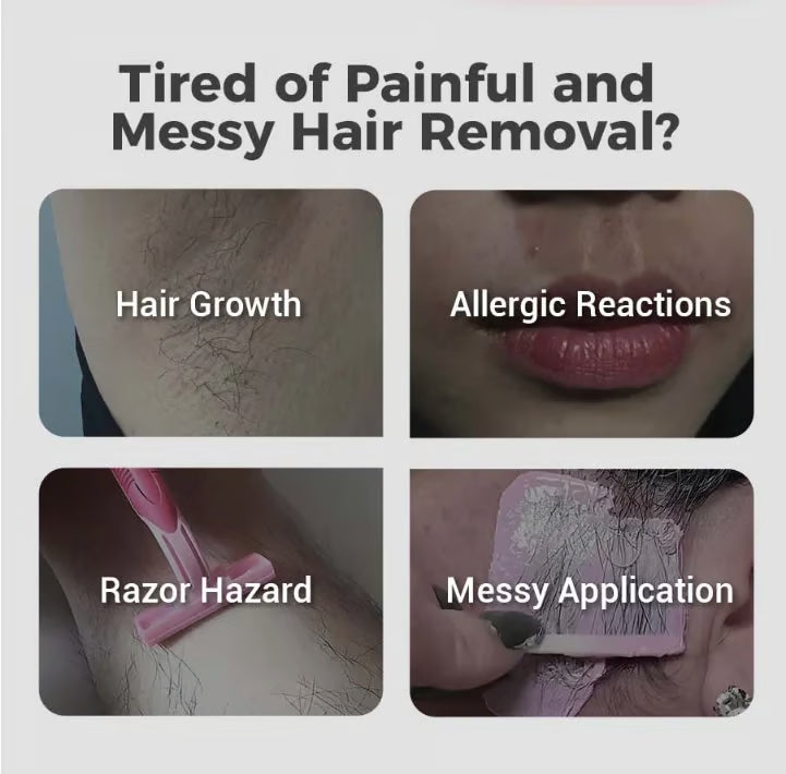 Hair Removal Cream Kit for Women