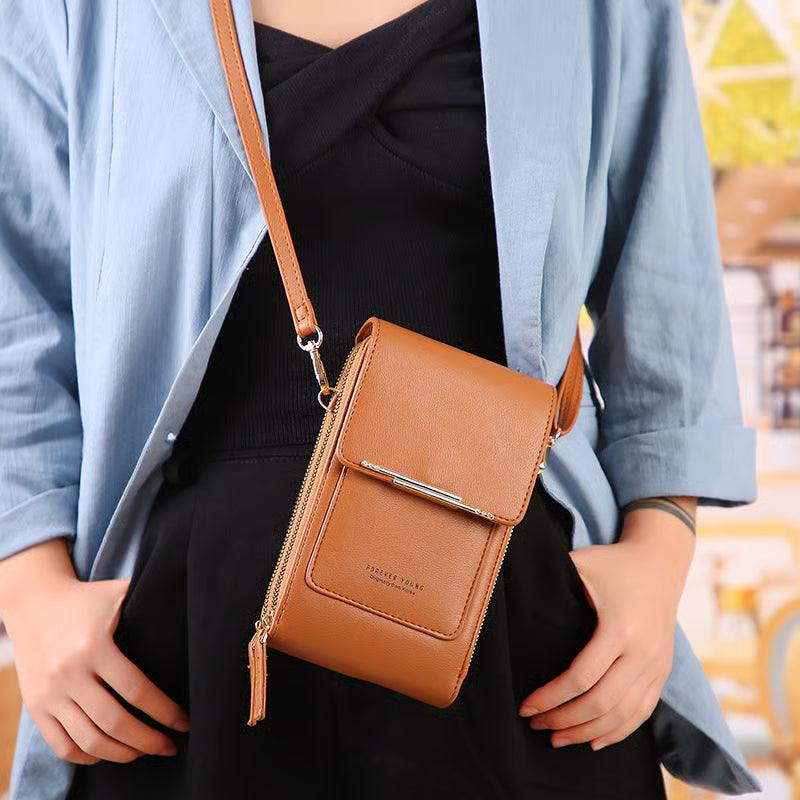 Touchscreen Phone Crossbody Bag