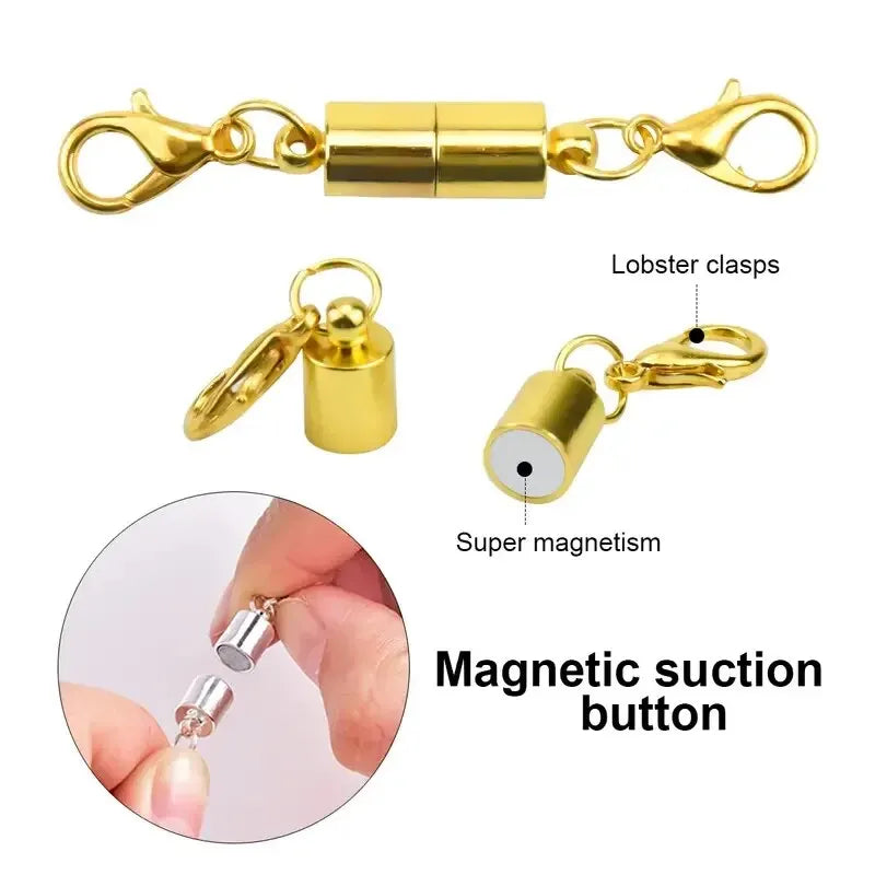 Magnetic Necklace Clasps and Closures set of 12 PCS