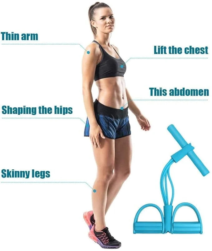Multifunction Pedal Resistance Band Trainer