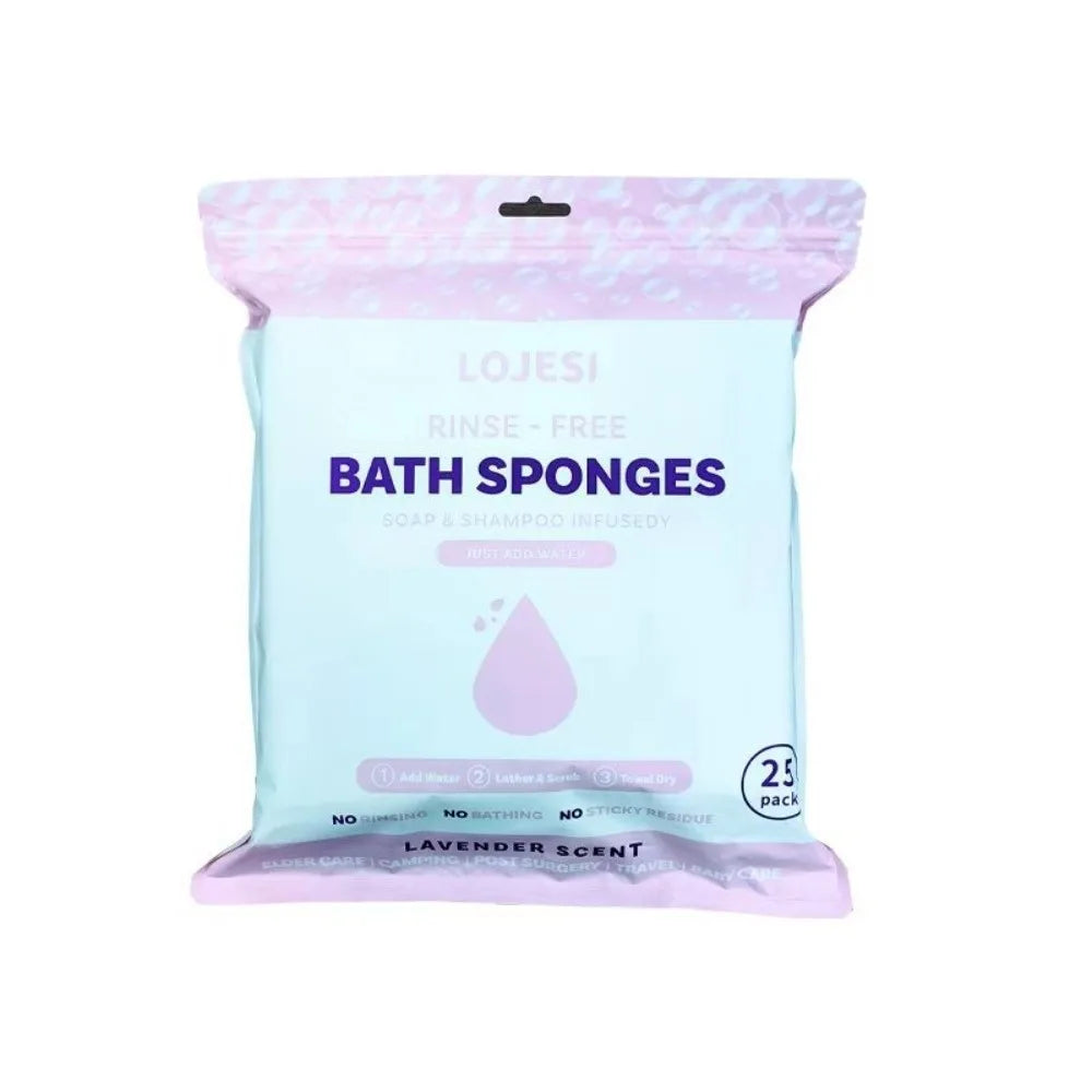 Rinse Free Bathing Wipes - Hypoallergenic & pH Balanced