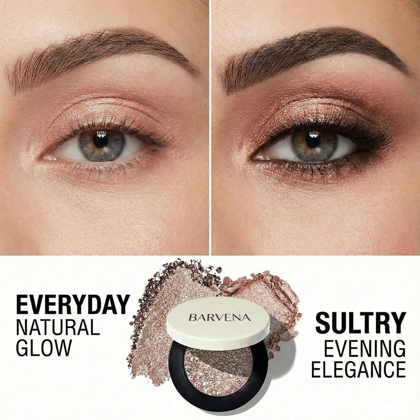 Multicolor Metallic Eyeshadow +Free Brush