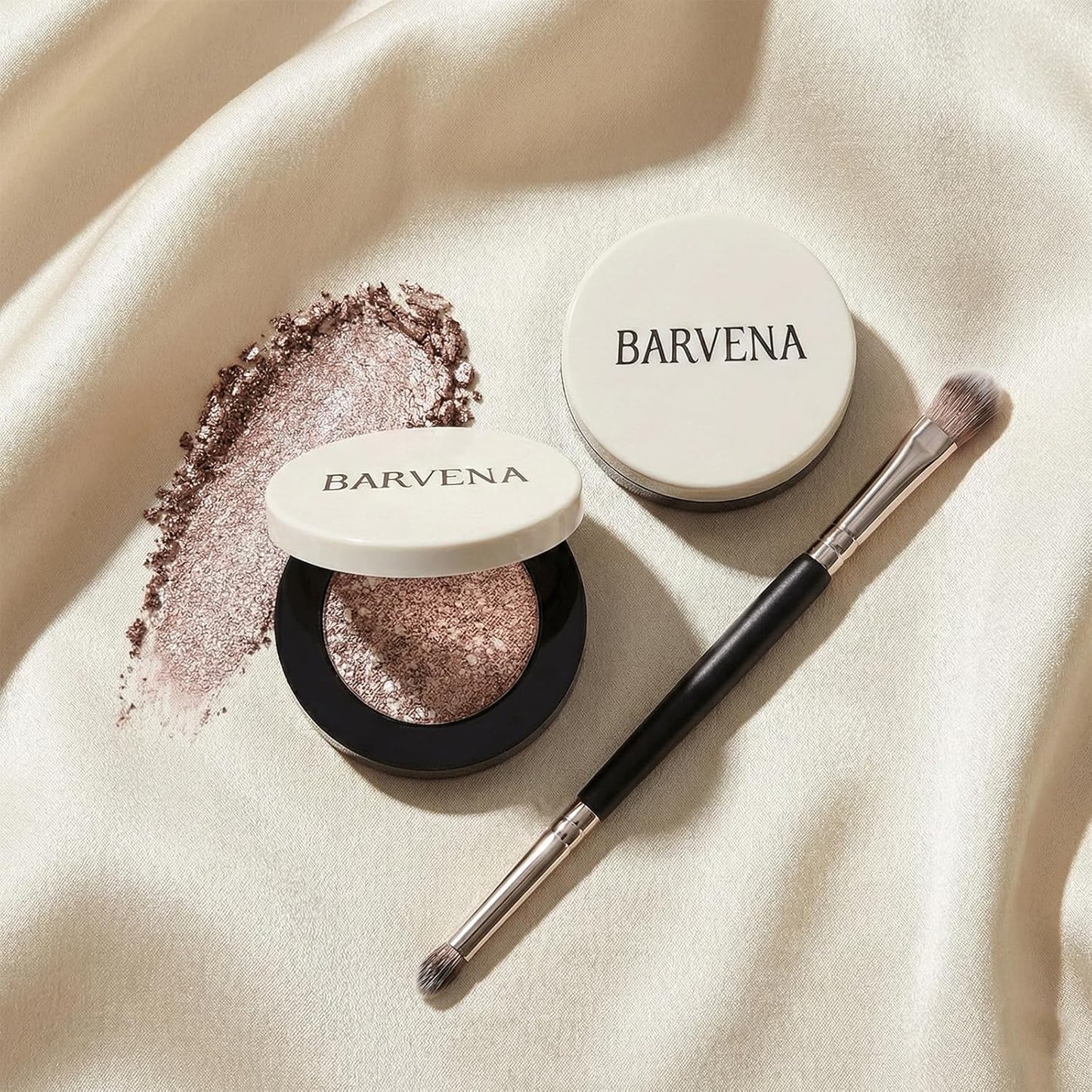 Multicolor Metallic Eyeshadow +Free Brush