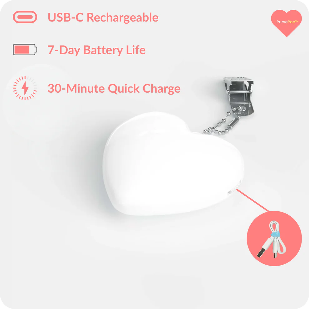 Love wallet tote bag touch sensing light