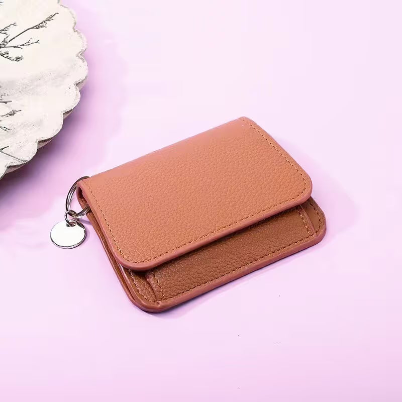 Women’s Elegant Minimalist Short Slim Wallet