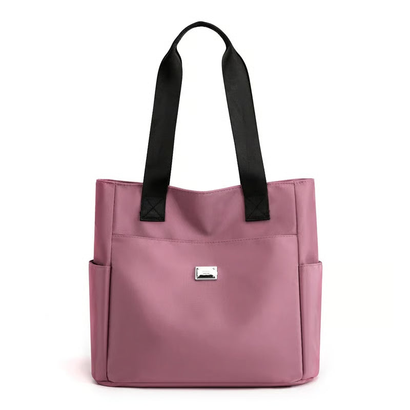 Multi Pocket Nylon Shoulder Bag