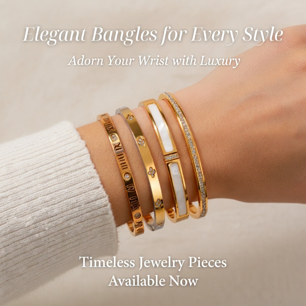 Stainless Steel Bracelets Set of 5 pieces