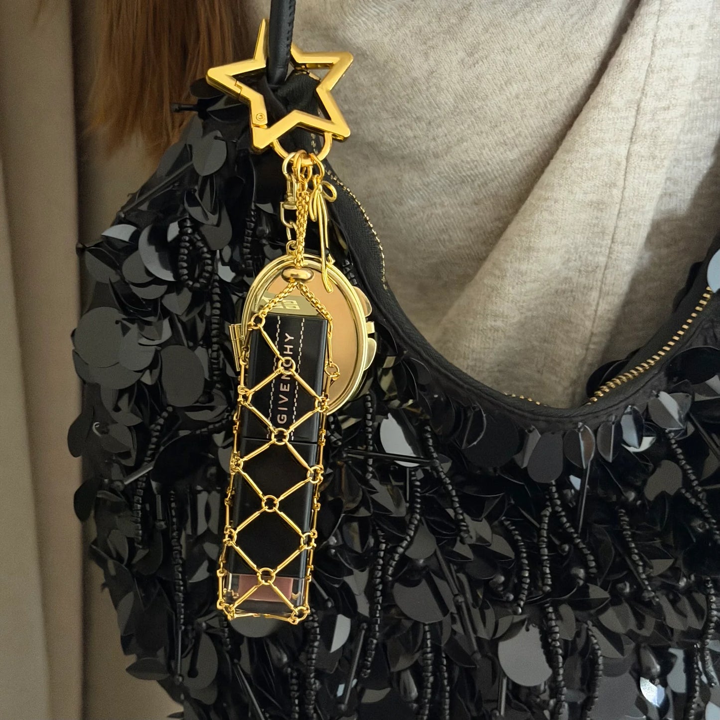 Lipstick Holder Bag Charm