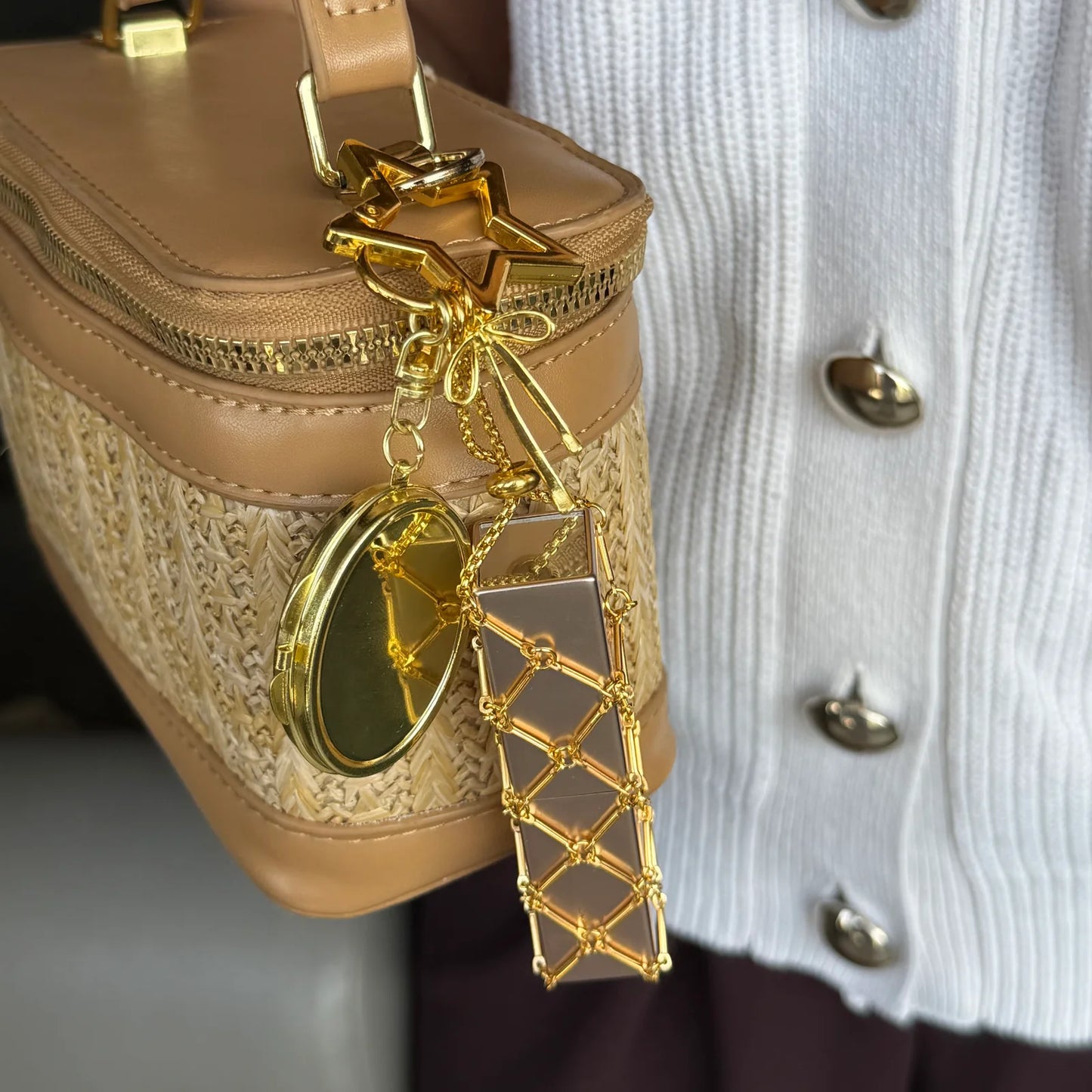 Lipstick Holder Bag Charm