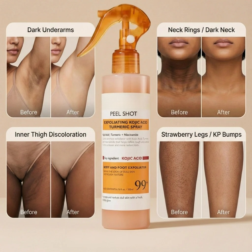 Peel Shot - Kojic + Turmeric Body Peel Spray