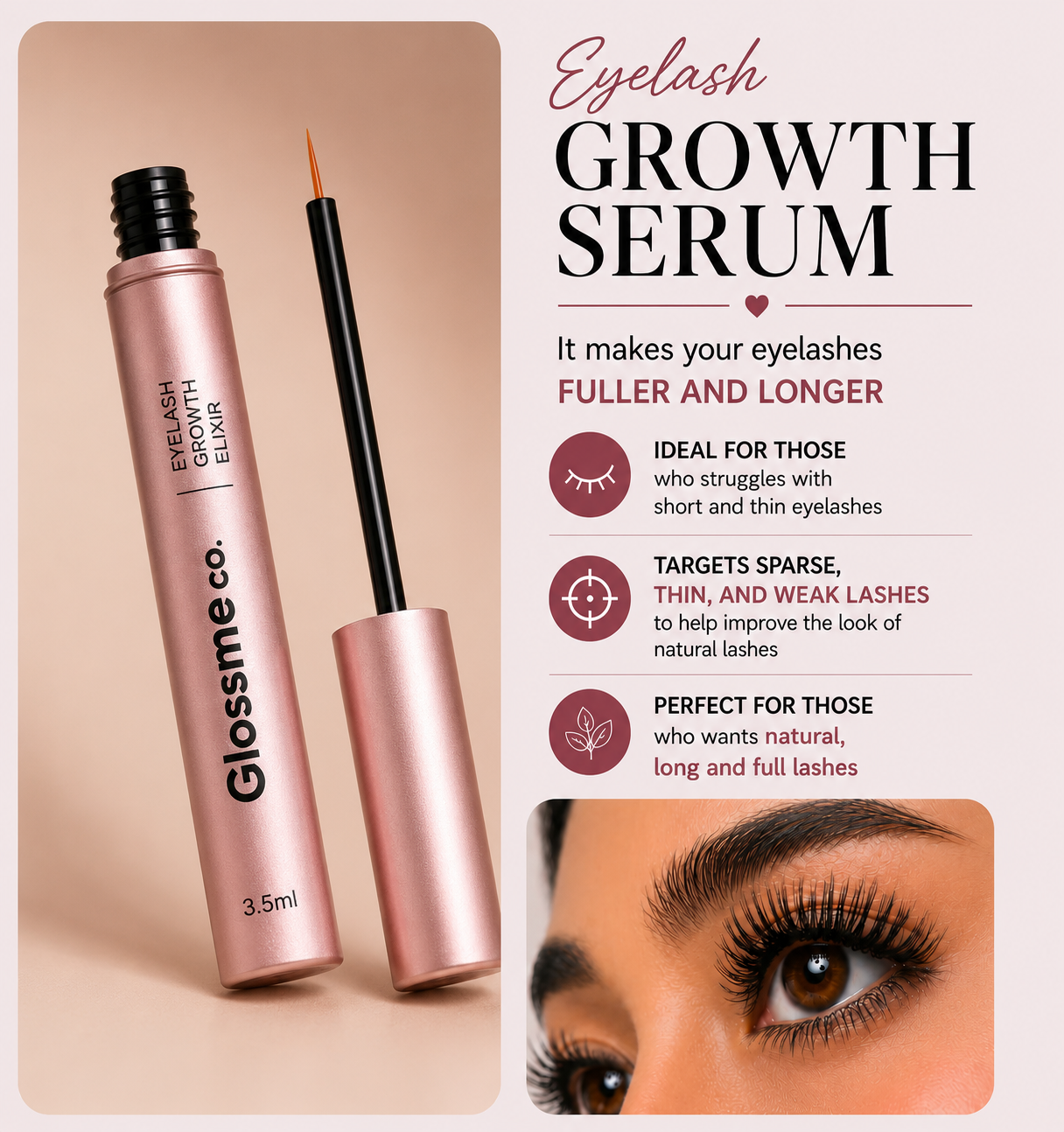 Eyelash Growth Serum