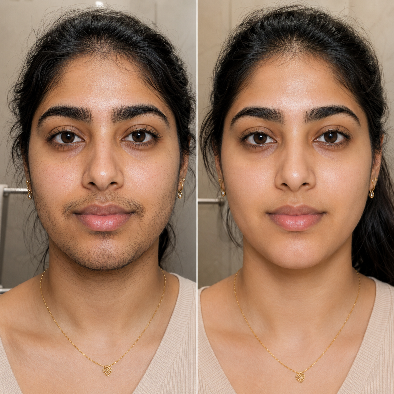 Gentle and Painless Facial Hair Removal Cream