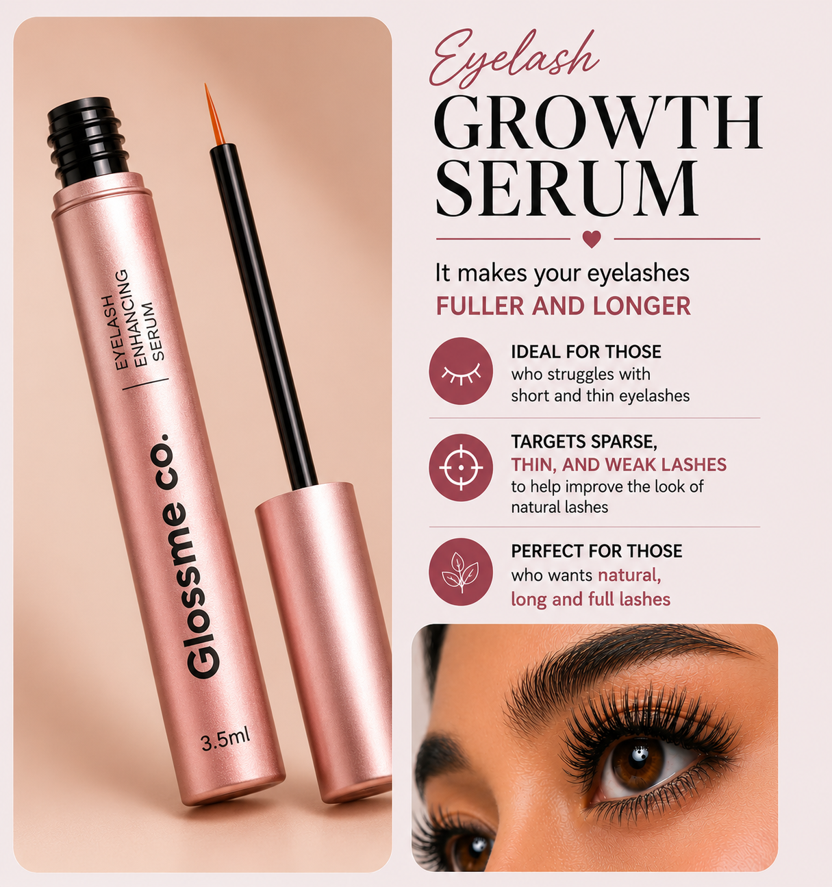 Eyelash Growth Serum