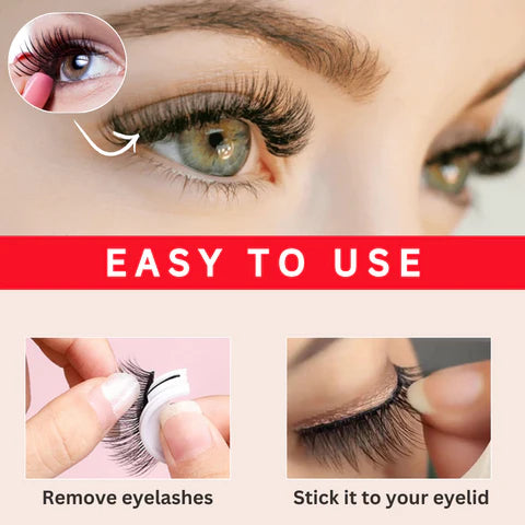 Reusable Adhesive Eyelashes
