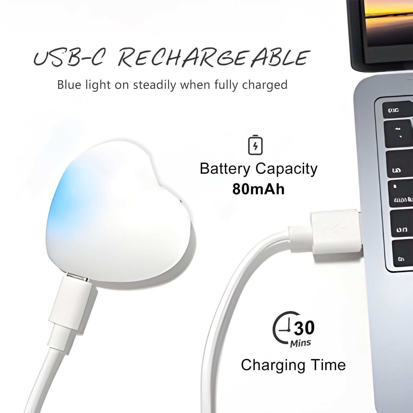 Love wallet tote bag touch sensing light