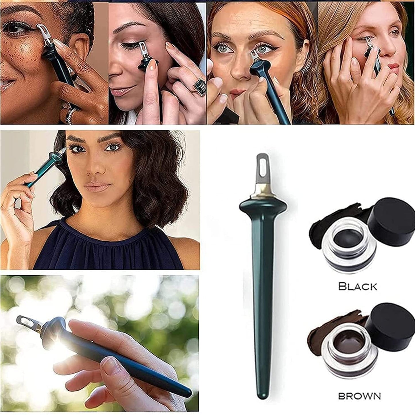 Eyeliner Tool with Eyeliner Cream