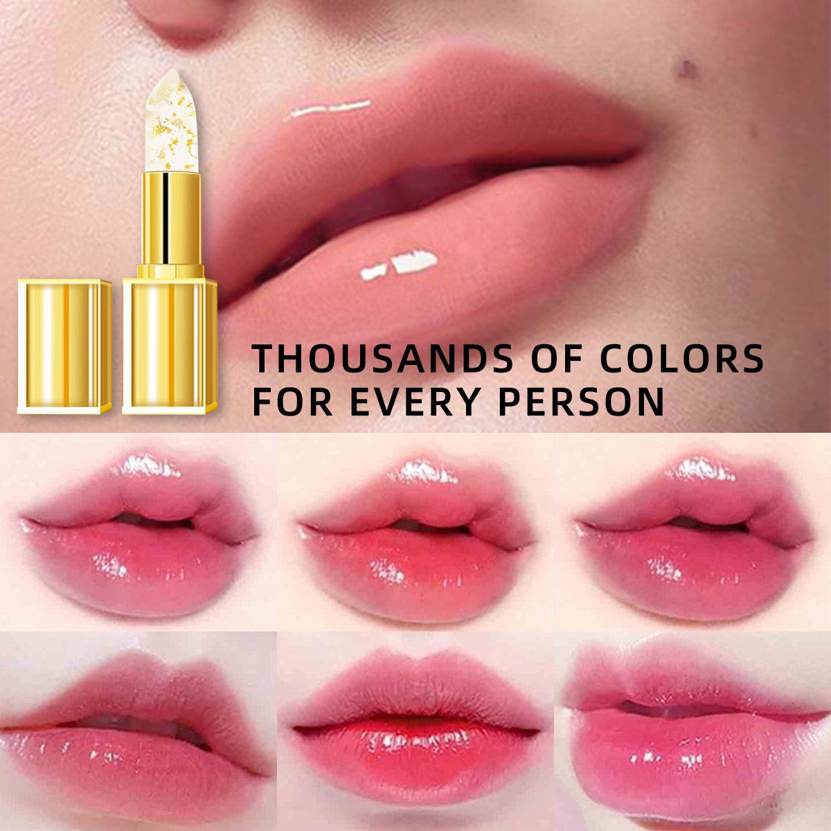 Transferproof Color-Changing Lipstick
