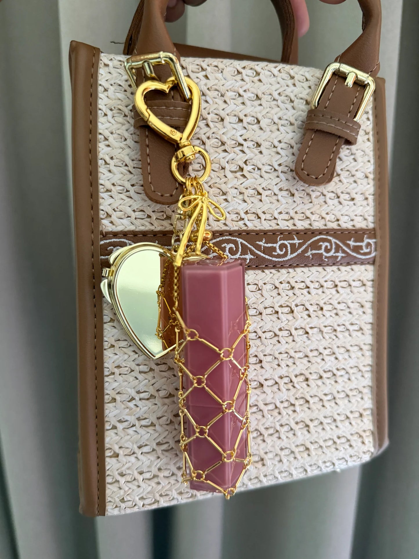 Lipstick Holder Bag Charm