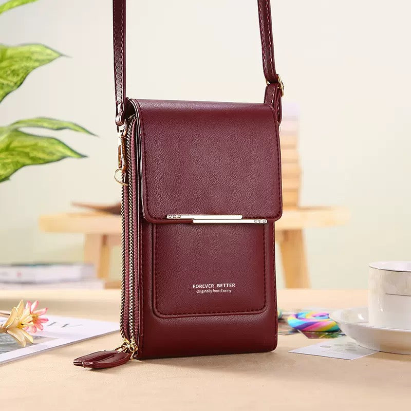 Touchscreen Phone Crossbody Bag