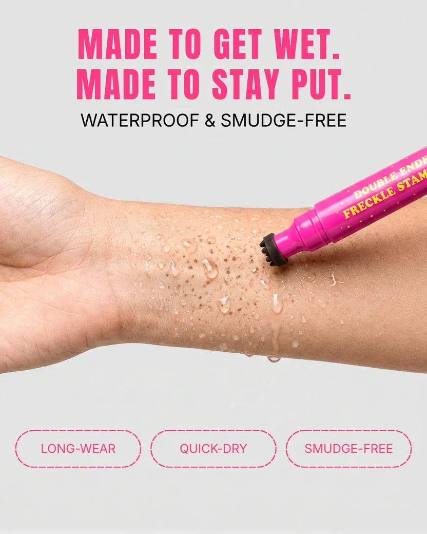 Waterproof Dual-Ended Freckle Stamp Pen