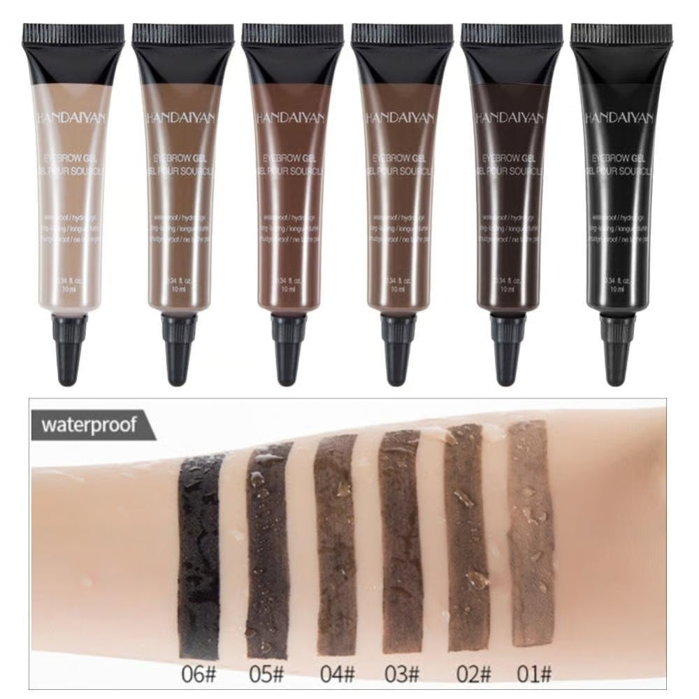 Long-lasting Waterproof Smudge-proof Liquid Eyebrow Gel