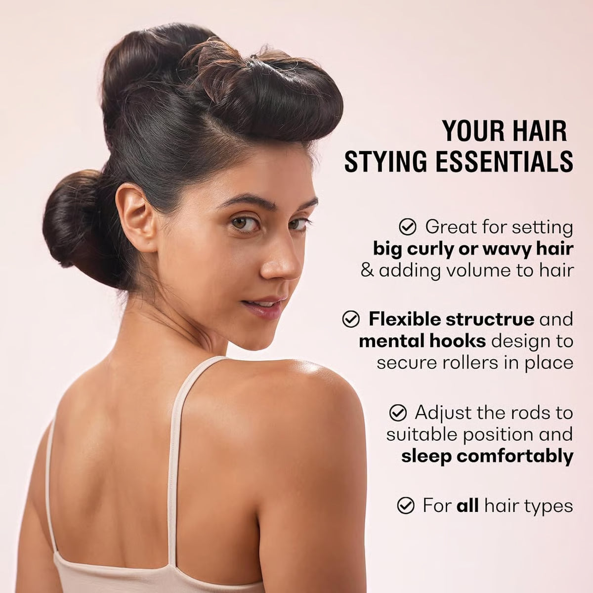 Heatless curling iron set of 6 PCS