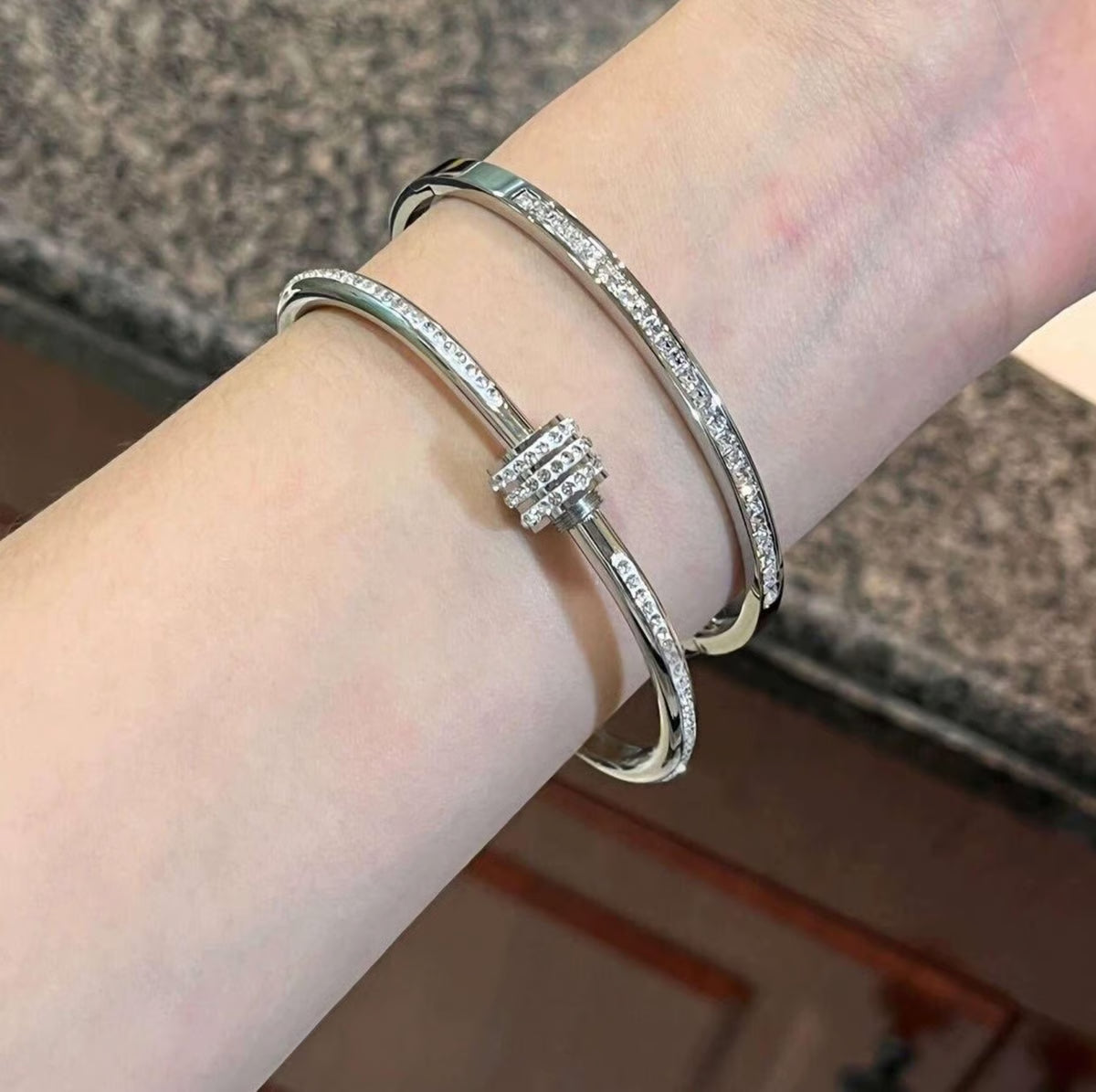 Stainless Steel Bracelets Set of 5 pieces