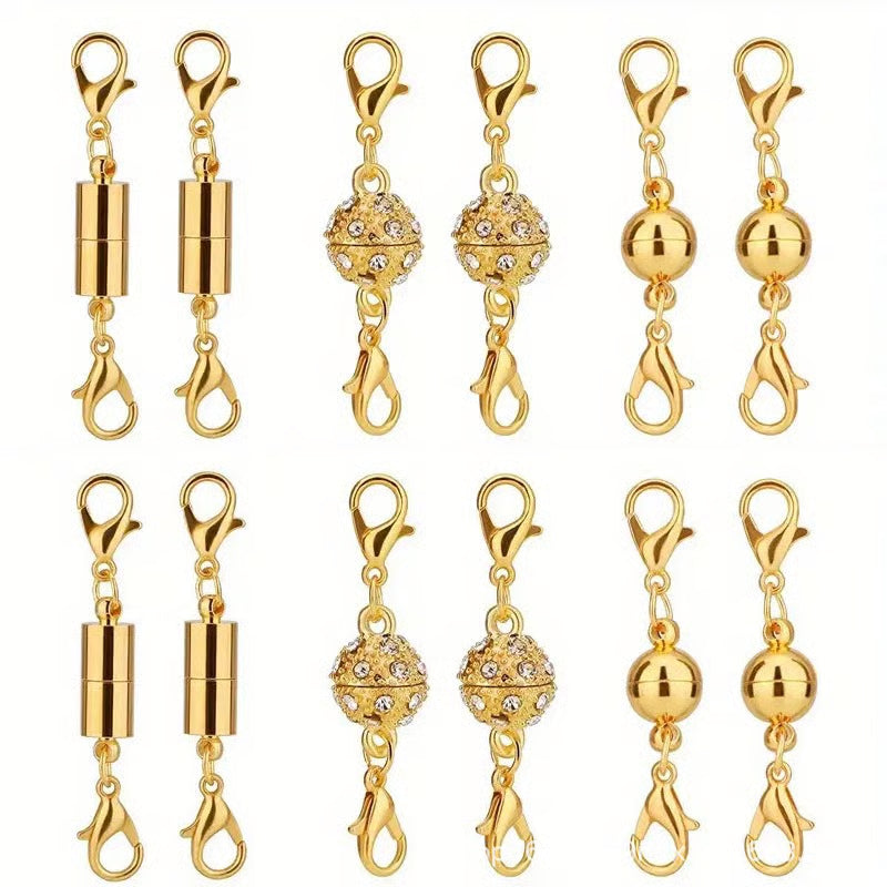 Magnetic Necklace Clasps and Closures set of 12 PCS