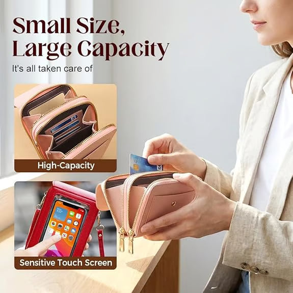 Touchscreen Phone Crossbody Bag