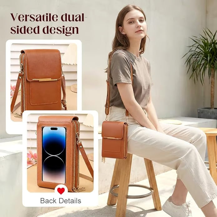 Touchscreen Phone Crossbody Bag