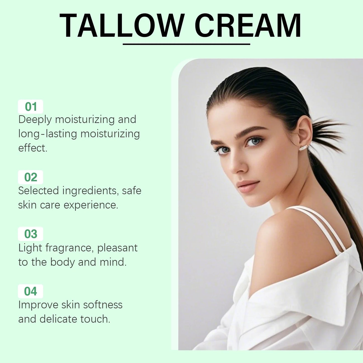 Organic Whipped Tallow Cream