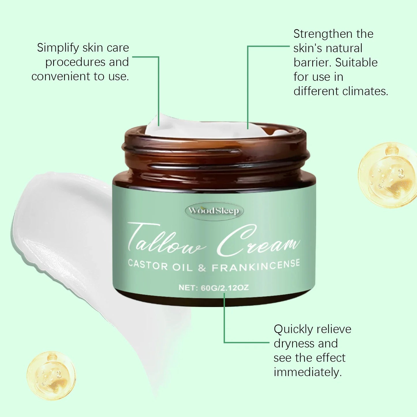 Organic Whipped Tallow Cream