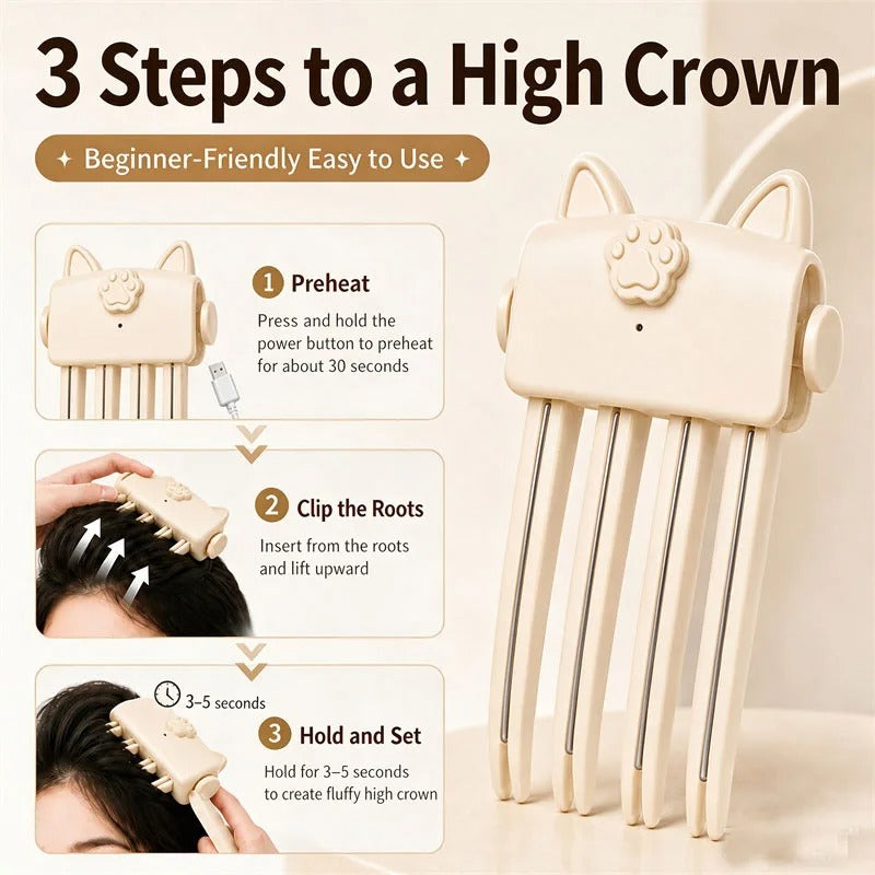 Root Volumizing Heating Comb