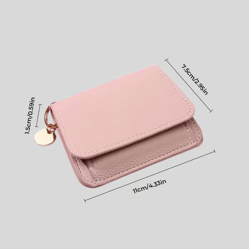 Women’s Elegant Minimalist Short Slim Wallet